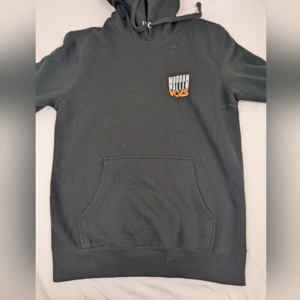Morgan Wallen Vols Concert Black Hoodie One Night At A Time Concert Small